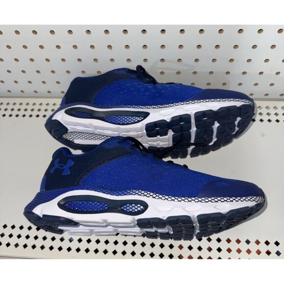 Under Armour HOVR Infinite 3 Mens Athletic Running Shoes Size 9.5 Blue White main image 4